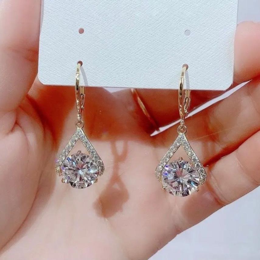 

Ювелирные изделия с бриллиантами, модные ретро-серьги с бриллиантами для женщин