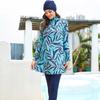 2023 Women's Printed Modest Swimsuit Burkini