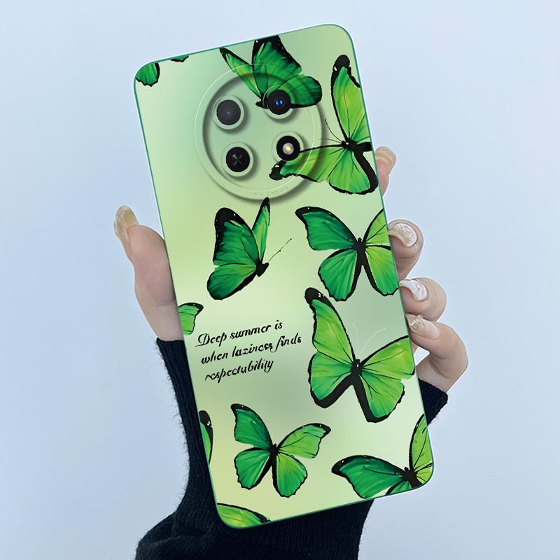Case For Huawei Nova 14i Phone Case Coque Simplicity Oil Painting Flowers Silicone Soft Back Cover For Huawei Nova14i 14 I Funda