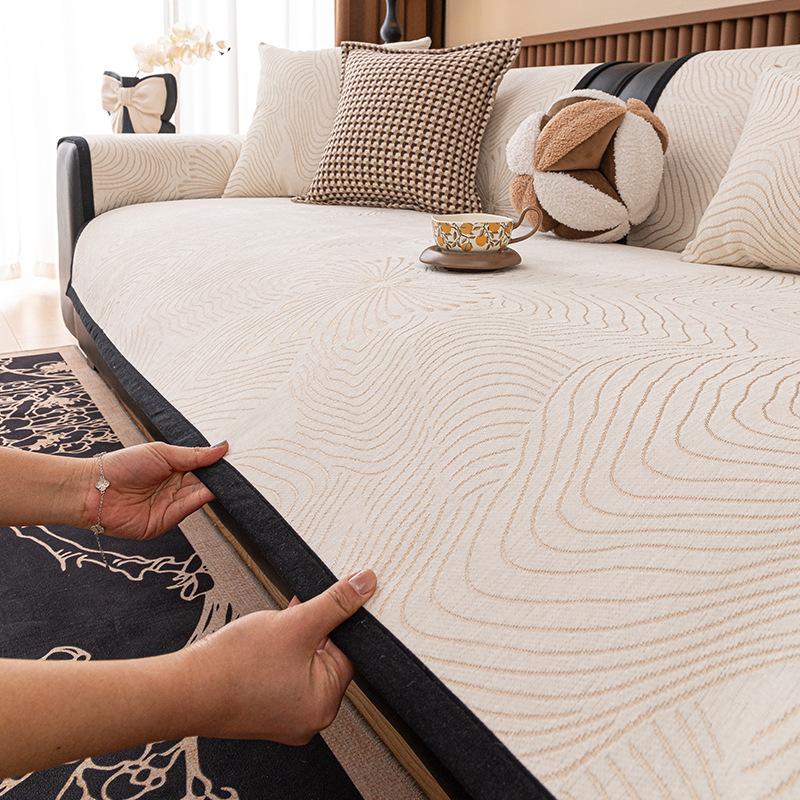 New Sofa Cushion, Universal Sofa Towel For All Seasons, Light Luxury And High-End One-Piece Combination Sofa Cover Cushion