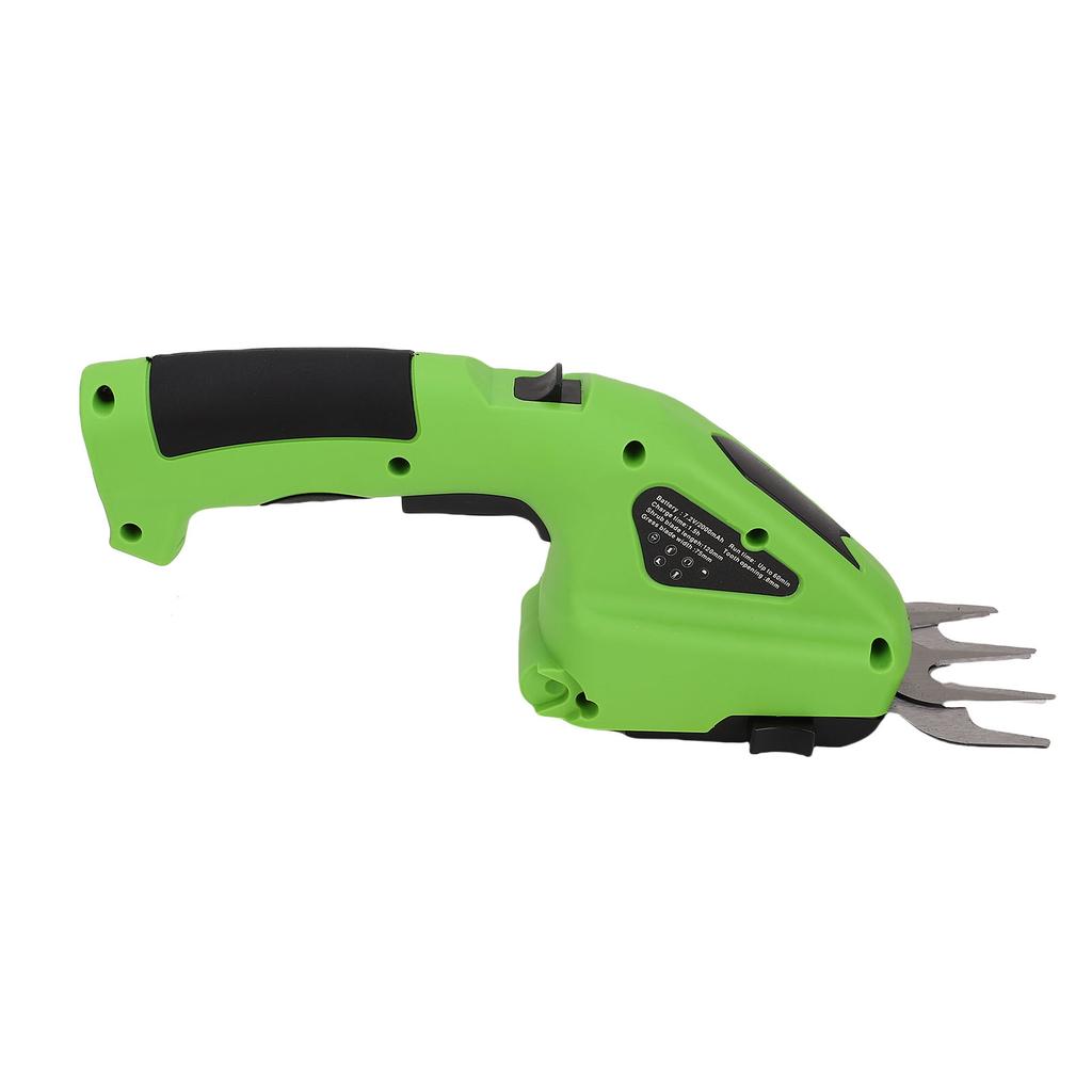 Electric Hedge Trimmer 7.2V Rechargeable Cordless Grass Shears for Garden Yard Lawn Pruning
