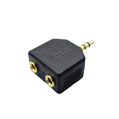 Earphone Sound 3.5mm Jacks Male To Double Female Headphone Y Splitter Adapter for Phone Microphones Speaker