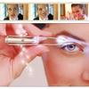 Beauty Tools - LED Eyebrow Clip Tweezers - Metal - 9.5x1.55cm - LR41 Battery Powered