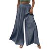 Spring and Summer Wide-legged Pants Women's Loose Tie High Waist Casual Pants