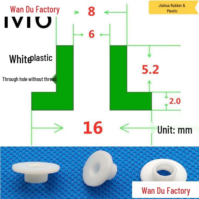 T-Shaped Nylon Insulating Bushing Spacer for M3-M35 Threads