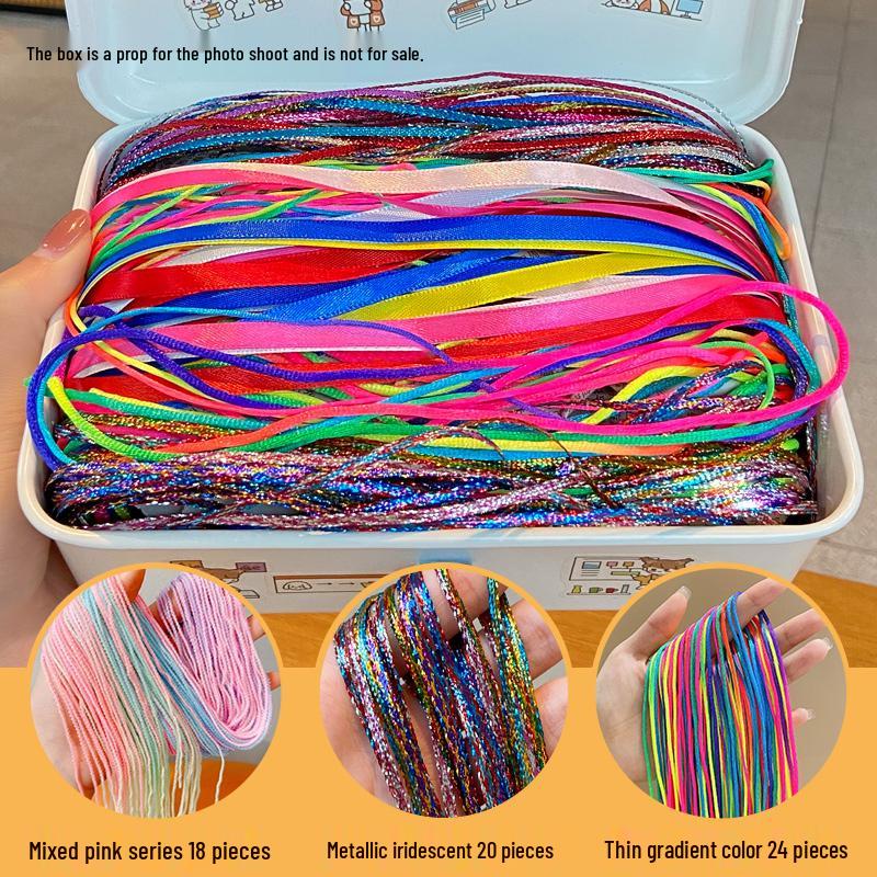 Bunte Haarbander für Kinderzöpfe – Haarschmuck für Mädchen