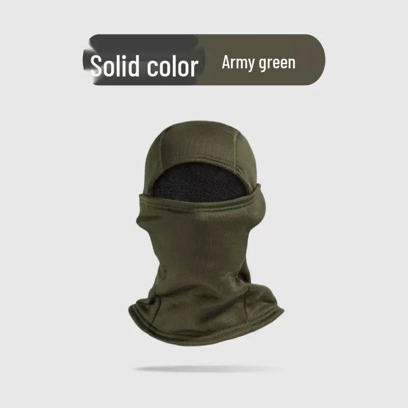 Thickened Fleece Windproof Face Mask for Cold Weather and Skiing