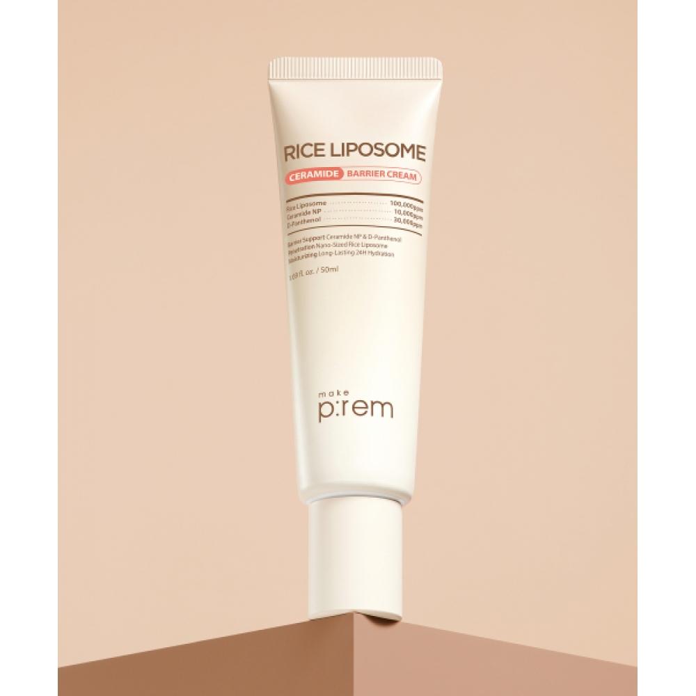 Makeprem Rice Liposome Ceramide Barrier Cream 50ml