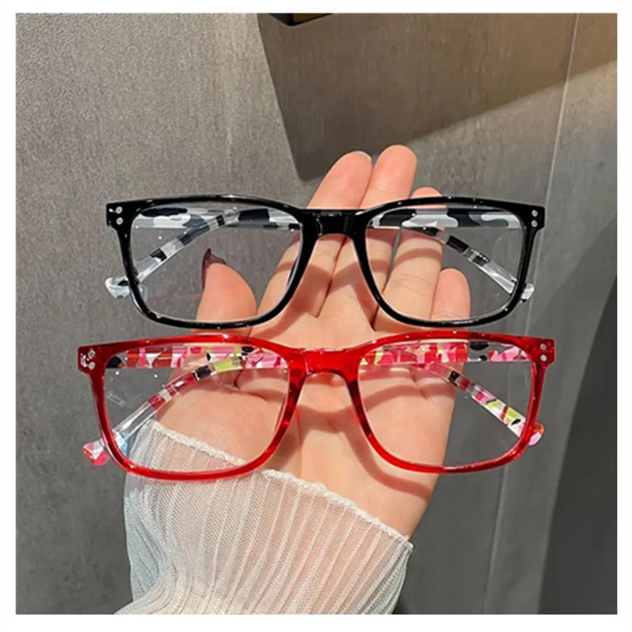 4PCS Reading Glasses Lightweight Anti Eyestrain Fashion Computer Presbyopic Glasses For Women Men