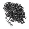 100 Set Brass Eyelet Clothing Bag Accessory Double Side 4mm Eyelet Grommet KitBlack