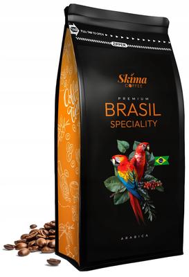 Kávová zrna 1 kg Brazílie speciální 100% arabika čerstvě pražená + zdarma