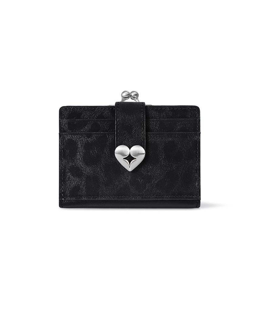 Fennec Hearty Frame Bridge Wallet - Leopard Black