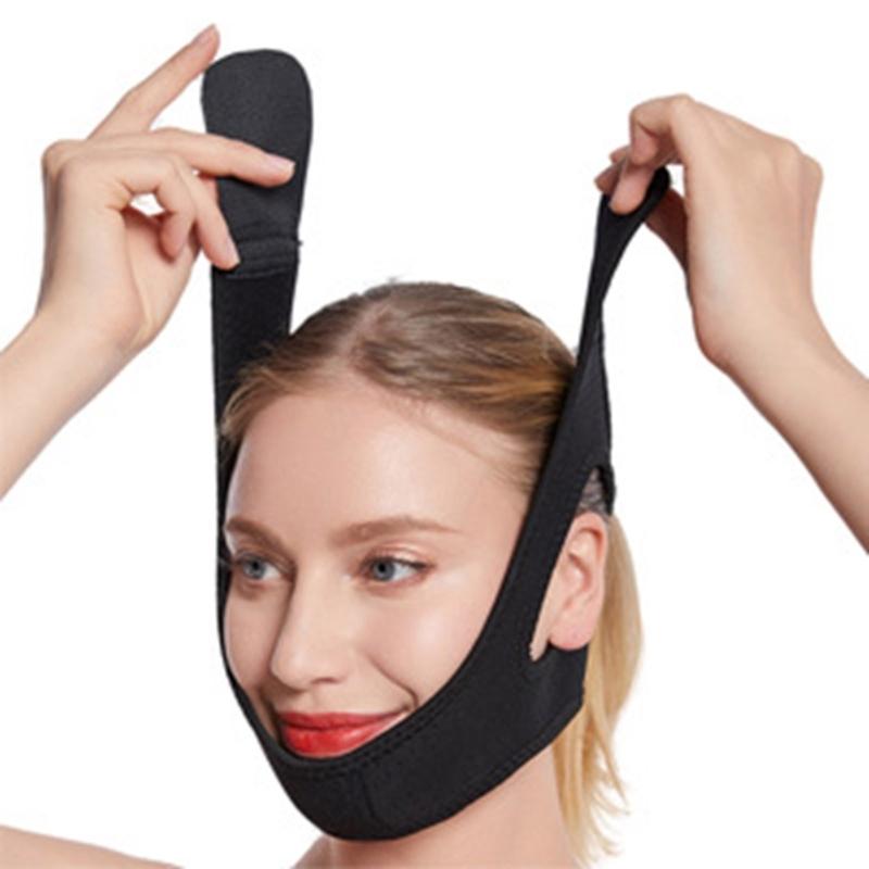 Breathable AntiSnoring Chin Straps Adjustable Design To Prevent Mouth Breathing for 21.65-23.62in Head Circumference