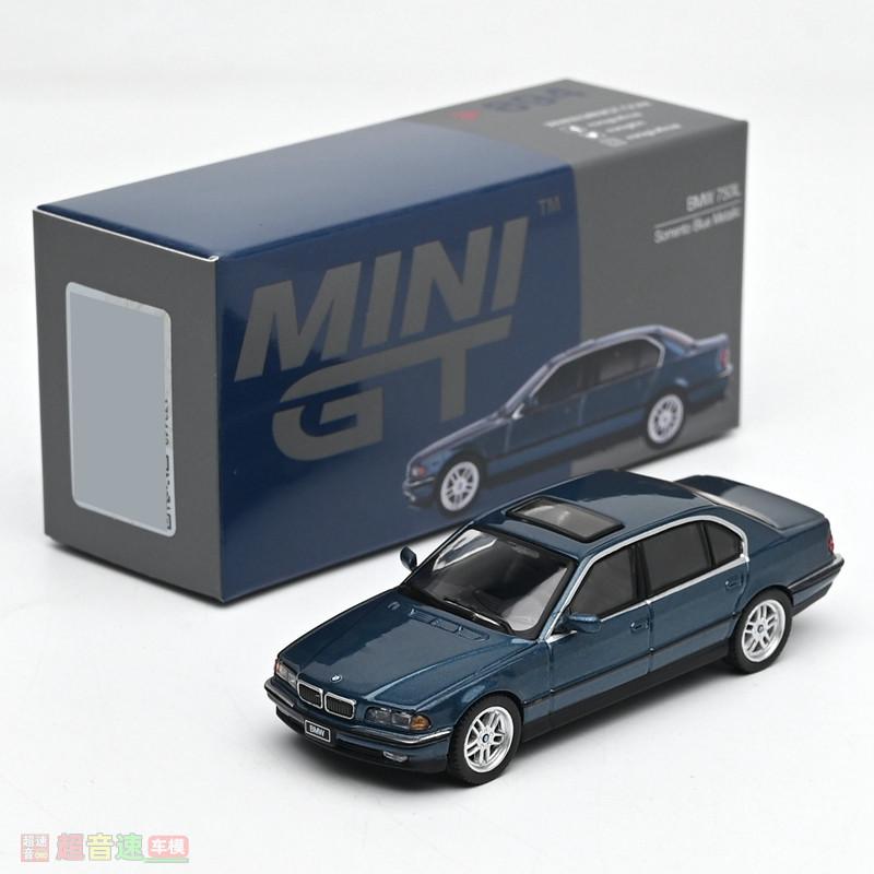 MINI GT 1:64 BMW 750IL 3D Simulation Alloy Car Model, Boys' Holiday Gift Toy, Adult Collection Decoration Item.