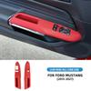 For Ford Mustang GT Dark Horse EcoBoost 2015-2021 2022 2023 2024 2025 2026 2027 LHD Car Door Button Panel Silicone Decor Cover