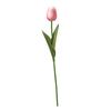 Artificial Tulip Realistic Fake Flower Branch Home Office Wedding Party Table Centerpiece Indoor Outdoor Faux Bloom Decoration