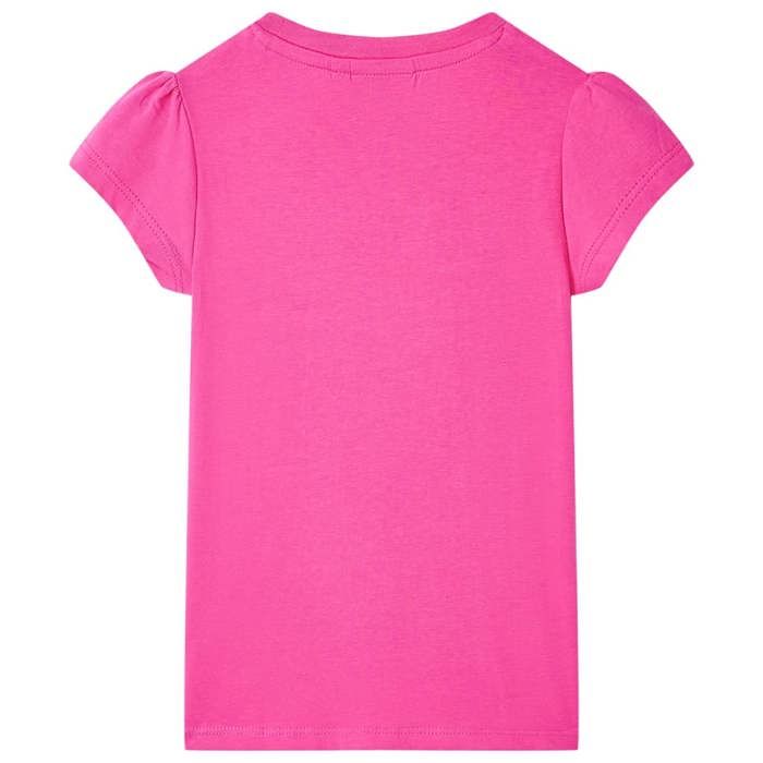 T-shirt pour enfants rose foncé 92/104/116/128/140