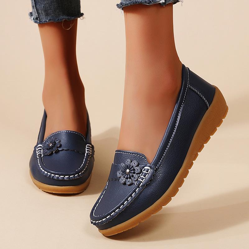 Fashionable Women's Loafers: Versatile Spring & Autumn Bean Shoes