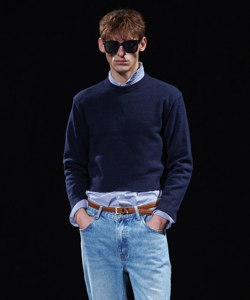 TAKEASY [Dmd] Core Mn Knit - Navy