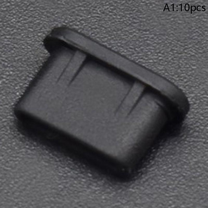10Pcs Type-C Dust Plug Usb Charging Port Protector Silicone Cover For Phone Accessories