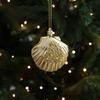Christmas Hanging Decoration Glittery Angel Santa Claus Ornament Lightweight Xmas Decoration with Hanging Loop for Christmas Tree Door Mantel Decor