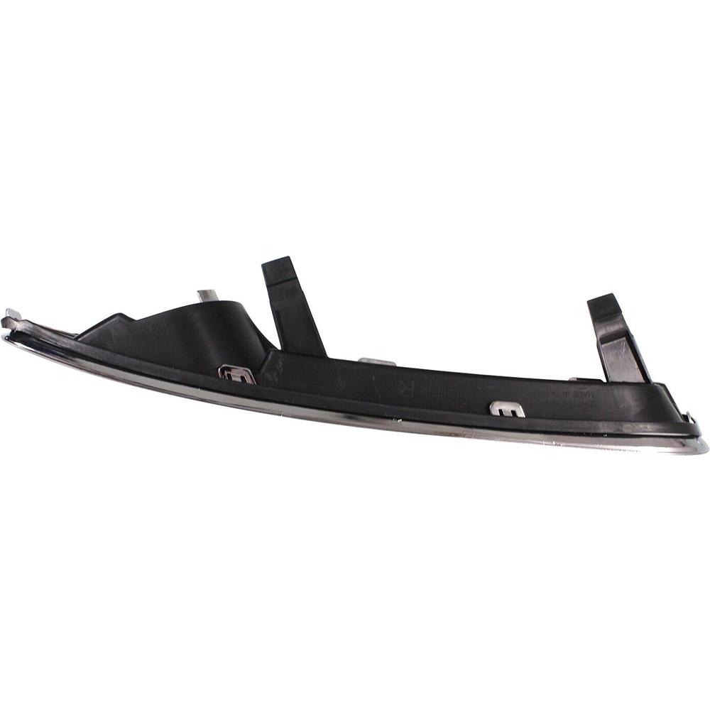 Right Front Bumper Fog Light Cover Black Chrome Trim For Chrysler 300 2011-2014