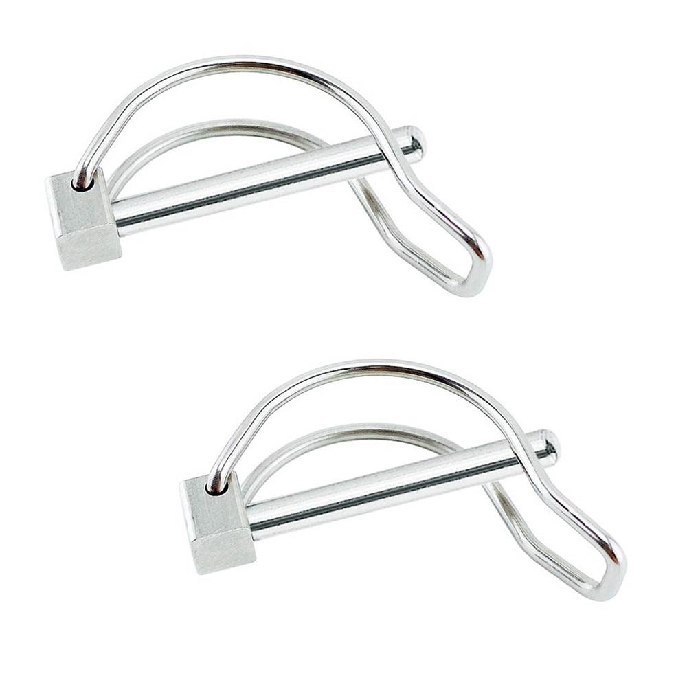 

2 шт. быстроразъемный штифт из нержавеющей стали 316, предохранительный штифт для соединения, зажим для крюка для прицепа, велосипеда, коляски, грузовой лодки, сцены, ноги 6*45mm