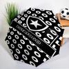 Botafogo Football Club Printed Automatic Umbrella, 8-Frame for Travel, camping, Casual Umbrella, Essential Gift for  for family and friends