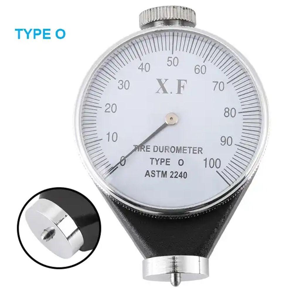 

Значение шкалы 0-100 градусов Дюрометр для резиновых шин Большой ЖК-дисплей Цифровой измеритель твердости Type O