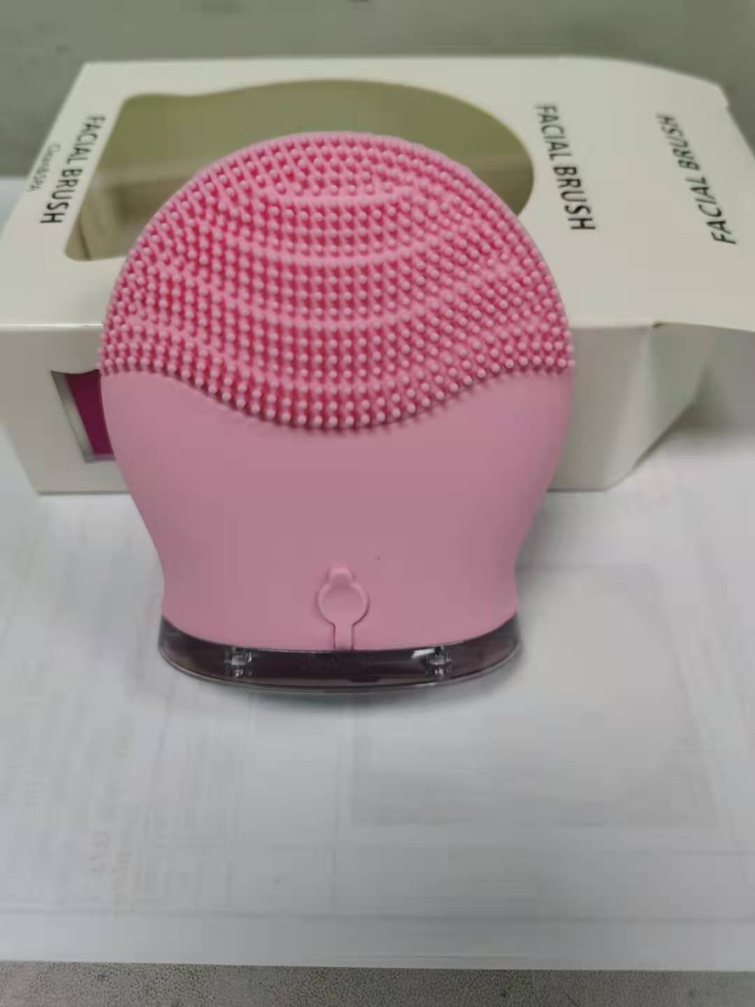 Waterproof Facial Cleansing Brush Electric Silicone Facial Cleansing Face Brush Cleanser Rechargeable