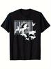Veganes T-Shirt für Männer - Mit Barcode-Design und Slogan 'Tiere sind keine Ware' Protestkleidung - Herren...