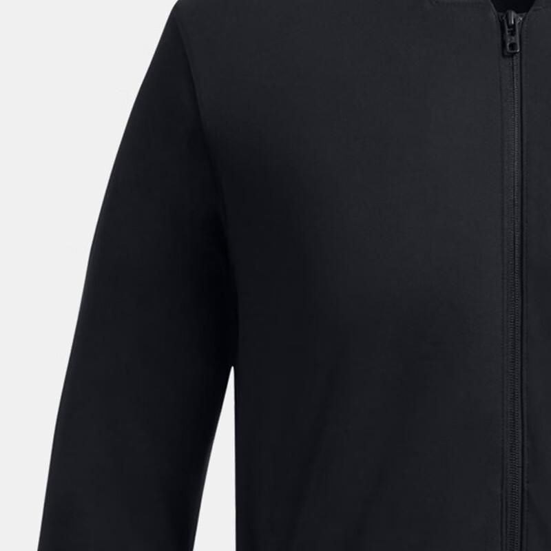 Under Armour Comfortable Breathable Running Everyday Simple Versatile Long Sleeve Jacket Men jackets Black 1386976-001