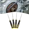 4pcs Car Pick Hook Set O Ring Oil Seal Screwdrivers Puller Remover O-Ring Seal Gasket Auto Repair Tools