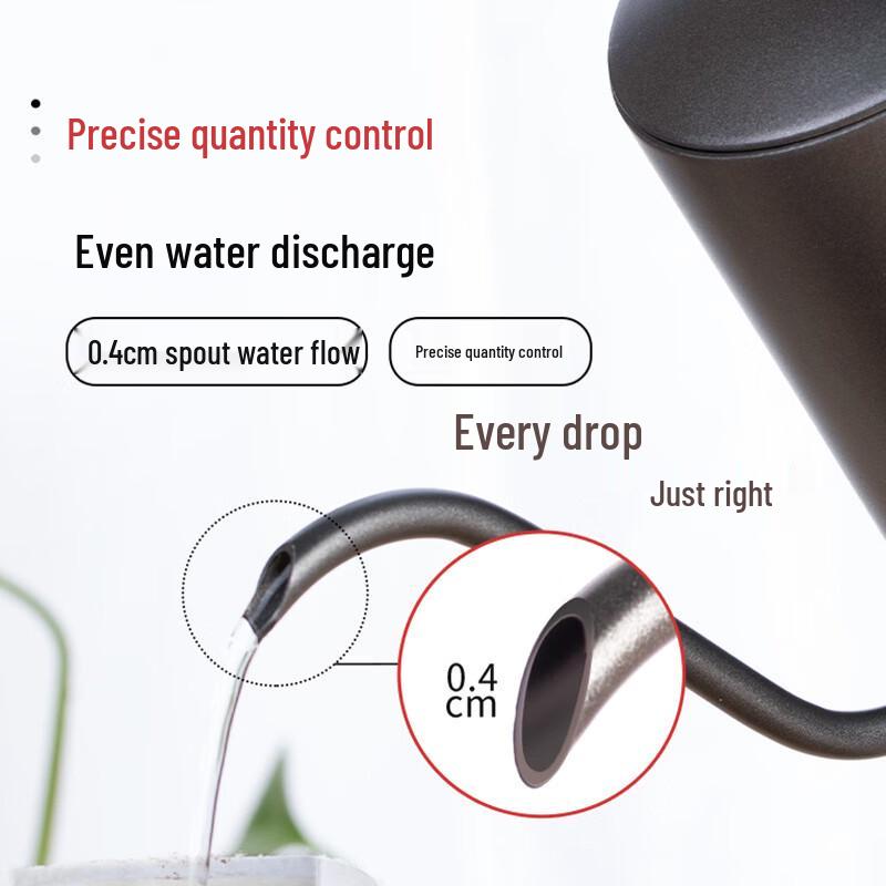 304 Stainless Steel Gooseneck Pour Over Coffee Kettle