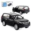 1/43 TOYOTA Prado SUV Alloy Car Model Diecast Metal Off-road Vehicles Car Model Miniature Scale Simulation Collection Kids Gifts