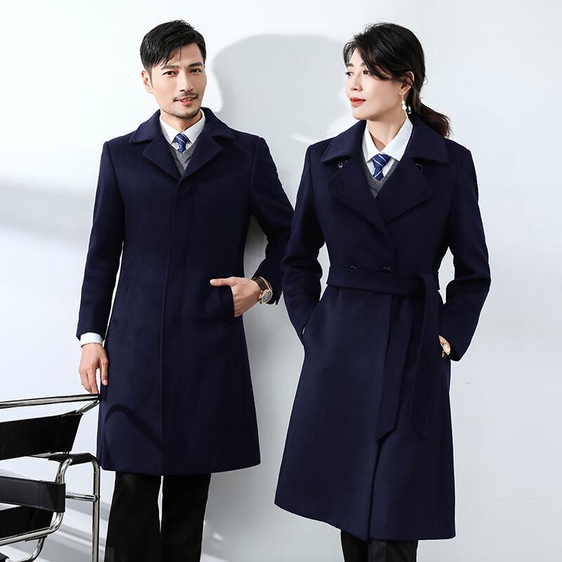 Professional Wool Blend Mid-Length Winter Coat