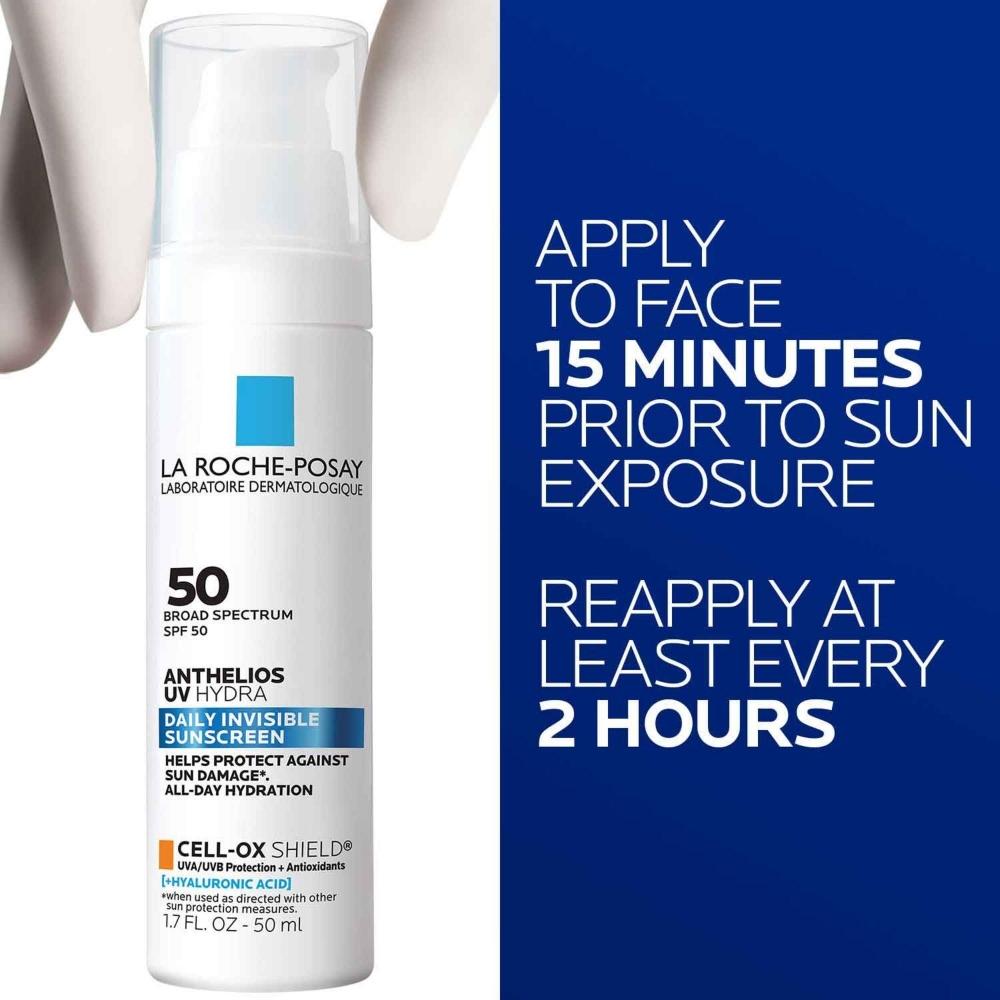 La Roche Posay Anthelios UV Hydra Sonnenschutz LSF 50 mit Hyaluronsäure, 50 ml