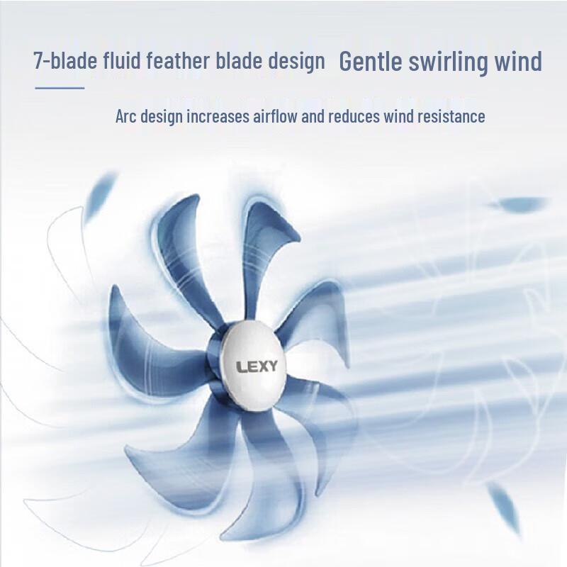 LEXY F502 Air Circulation Floor Fan CN plug (adapter included)