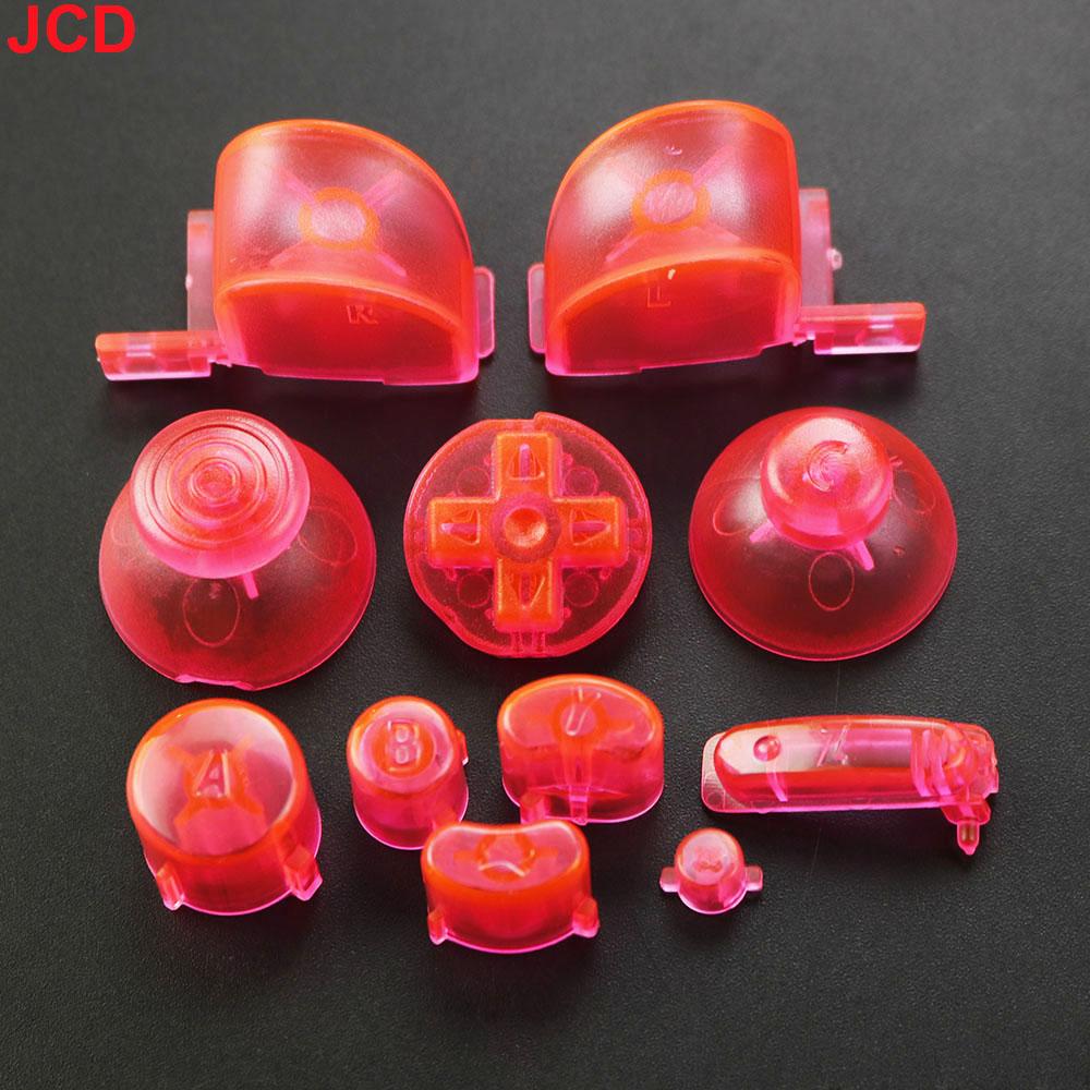 JCD 1 ensemble Ensemble complet Boutons Claviers L R ABXY Z Avec Capuchons de Joysticks 3D Pour GameCube Pour NGC Boutons Directionnels Boutons Marche Arrêt Remplacement