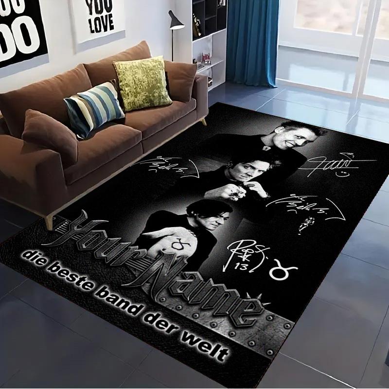 Name Custom Die Ärzte Carpet Rug for Living Room Bedroom Home Sofa Decoration,Kids play Non-slip Floor Mat