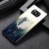 Attack On Titan Cartoon Case for Xiaomi Poco X3 NFC M3 M4 Pocophone F1 F3 Redmi Note 9s 9 8 10 Pro Black Soft Phone Cover Coque