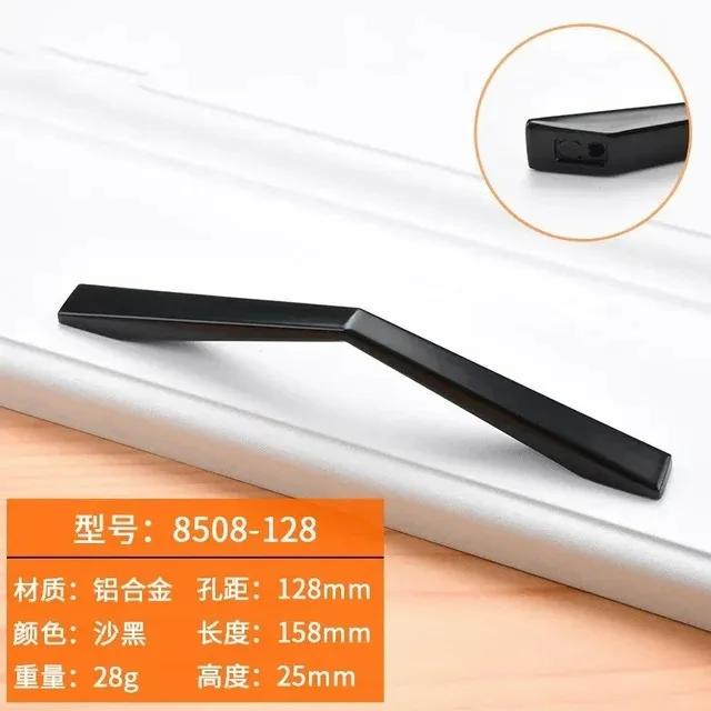 Schwarze Griffe Möbel Schrankknöpfe Muebles Griffe Küchenschubladenknöpfe Schrankgriffe Schrankknöpfe