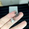 Císařovna vdova Cixi Francouzské Retro Perlové Saturnovy Náušnice - Elegantní a Všestranné Evropské a Americké Stylové Šperky pro Ženy