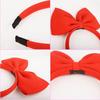 1PC Fabric Bow Large Head Hoop Hair Accessories Big Size For Girl Women Headband Bow Knot Bowknot Headwear