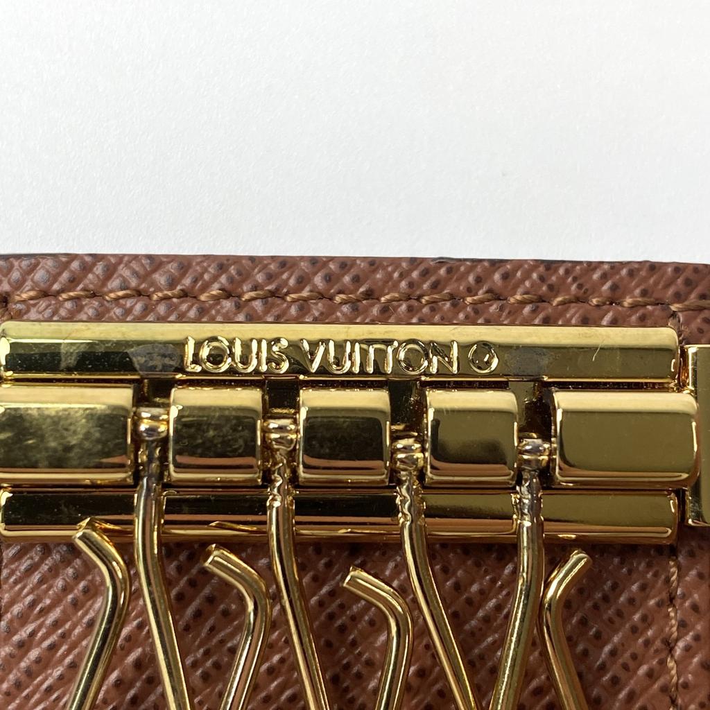 Used LOUIS VUITTONKey holder  Brown PVC unisex