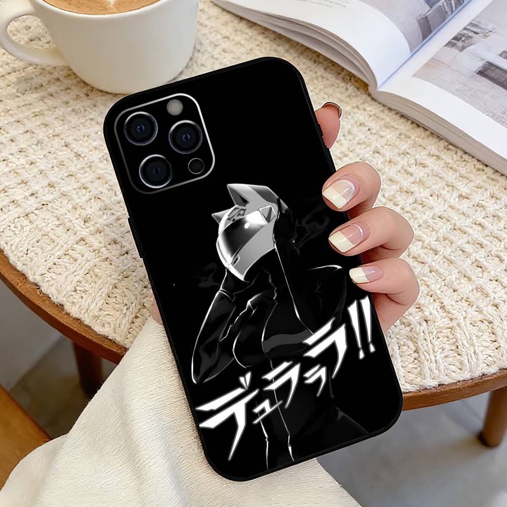 Anime DuRaRaRa C-Celty Sturluson Phone Case Silicone Soft For IPhone 17 16 15 14 13 12 11 X XR Plus Pro Max Plus iPhone15