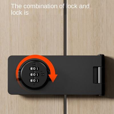New Zinc Alloy Cabinet Password Locks Luminous Home Security Combination Coded Lock Anti-Theft Hardware Coded Lock Cabinet