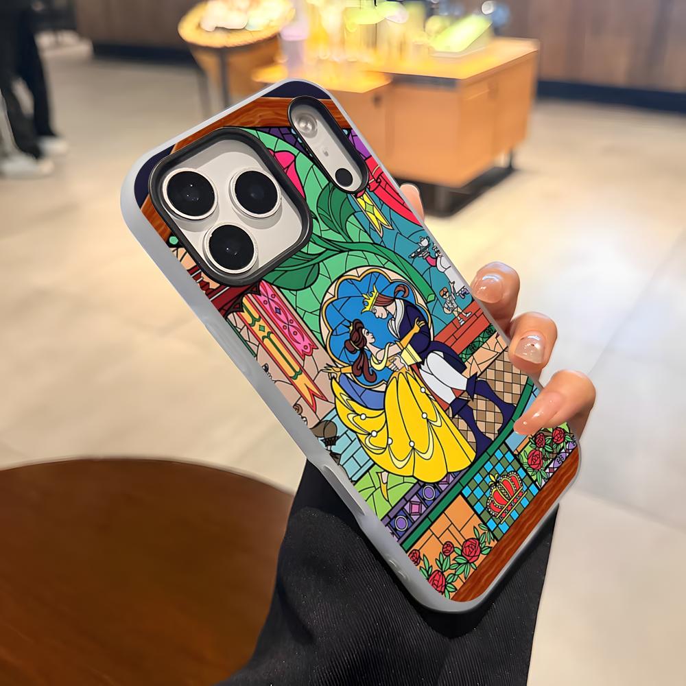 

B-BeautyS And The B-Beast Phone Case For IPhone 17 Air 16 E 15 14 Plus 13 12 11 Pro Max Jelly 2 In 1 Protective Case iPhone 12 Pro Max