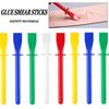 20pcs Glue Spreaders,Polypropylene Glue Smear Sticks Applicator, Painting Scrapers For Handmade DIY Art Leather Craft Tool