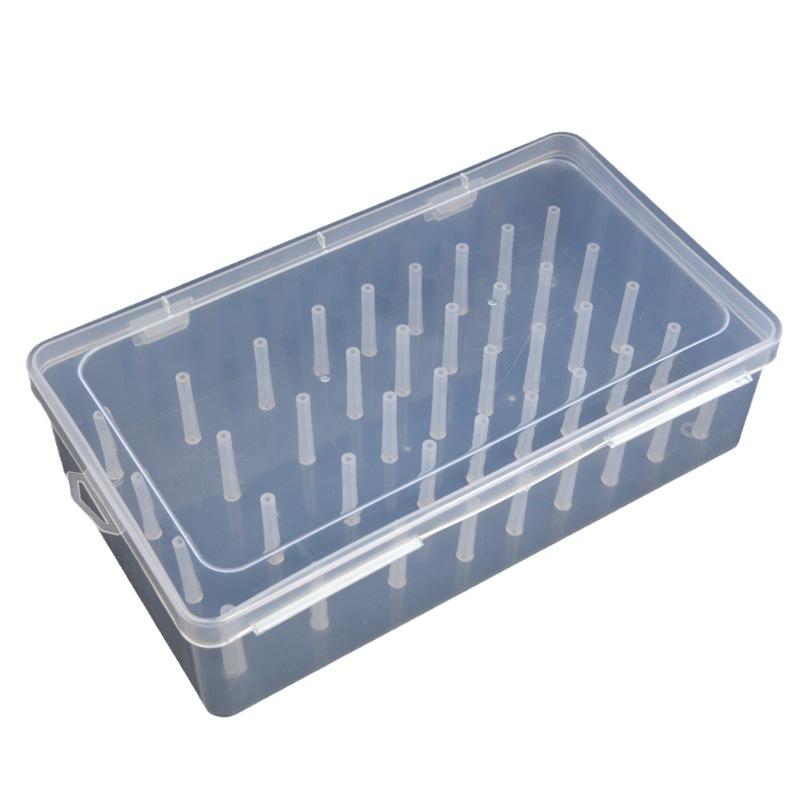 

42-compartment sewing and knitting storage box, needle and thread organizer, sewing storage box, sewing tool box